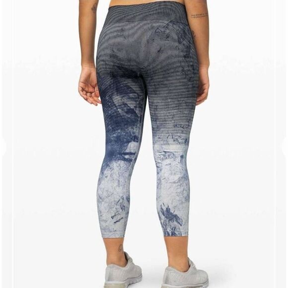 Lululemon Ebb To Train Tight Luna Wash Size 6 - Picture 2 of 7